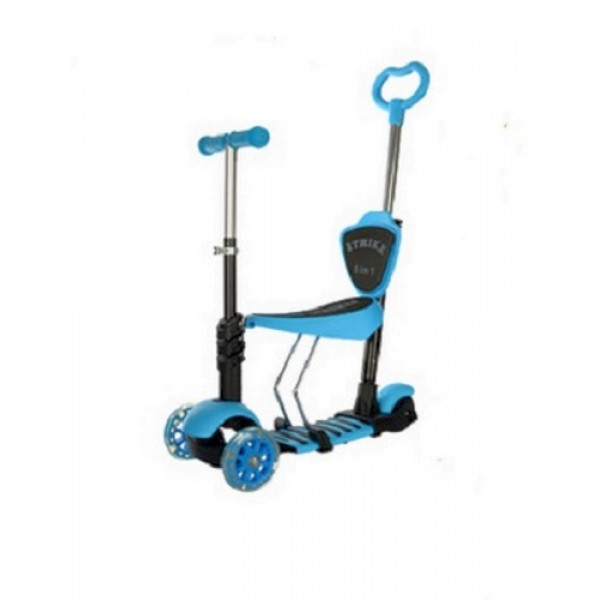 Самокат 5в1 iTrike Maxi JR 3-026-B-1 (blue) Самокат 5в1 iTrike Maxi JR 3-026-B-1 (blue)